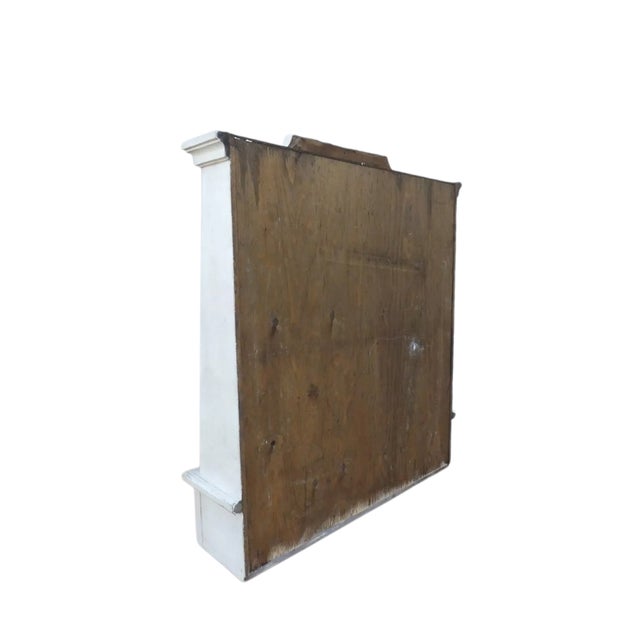 Lacquered Wall-Mounted Plate Cabinet with Drawers, 1960s For Sale - Image 6 of 7