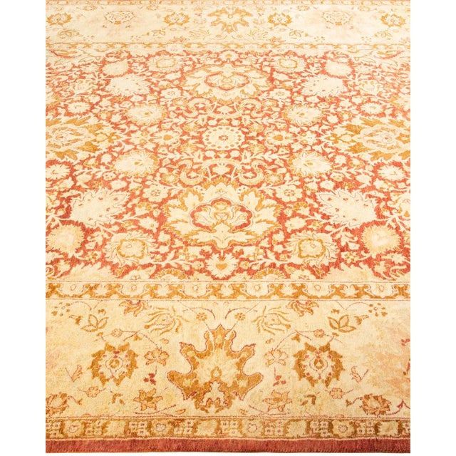 Solo Rugs Vintage Moroccan Hand Knotted Wool Area Rug, Orange - 6'1" X 9'1" For Sale - Image 4 of 9