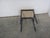 Wood Black Iron Stool, 1970 For Sale - Image 7 of 9