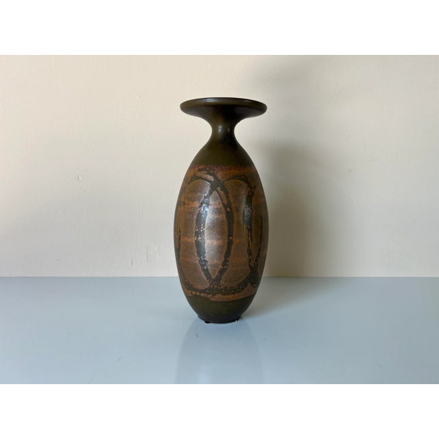 Mid-Century Designs West Pottery Vase/ Sold For Sale - Image 10 of 10
