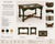 OLD CHAPEL HOME COLLECTION™ EMERALD CITY™ SPANISH REVIVAL ACCENT TABLE Hand-Gilded Emerald City™ Edition Beveled Glass,...