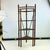 1940s Vintage Coastal British Colonial Stick & Ball Bamboo Corner Etagere - Oxblood Stain. For Sale - Image 4 of 18