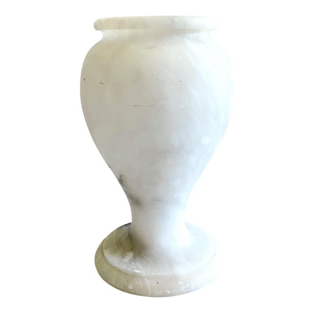 Vintage Alabaster Vase Chairish
