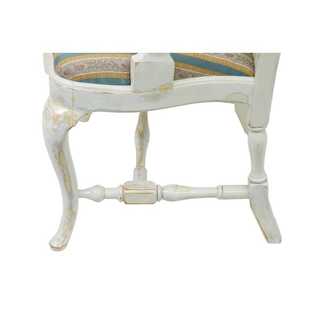 Queen Anne Lacquered Dining Chairs, 1920s, Set of 14 For Sale - Image 6 of 13