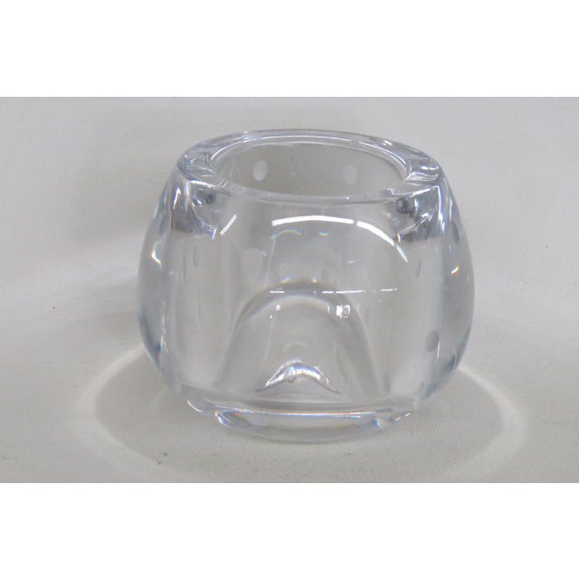 Kate Spade New York Lenox Larabee Dot Crystal Glass Votive Candle Holder 5094b For Sale - Image 13 of 13