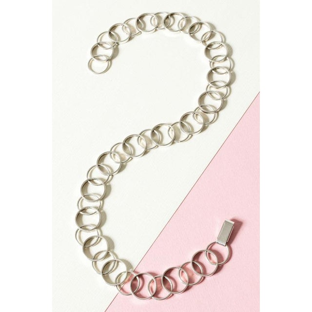 Mid-Century Modern Mid-Century Silver Collier, 1962 For Sale - Image 3 of 7