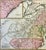 American Antique Map of the Eastern United States and Ohio River Valley by Vaugondy, 1755 For Sale - Image 3 of 6