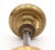 Pair of Vintage 2.375 In. Raised Concentric Brass Entry Door Knobs For Sale - Image 6 of 6