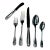 Vendome Arcantia by Christofle France Silverplated Flatware Set 86 Pieces For Sale