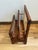 Vintage Danish Modern Style Wood Magazine Rack With Rope Lacing For Sale In Oklahoma City - Image 6 of 11