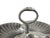 Sculptural and sea-inspired, this mid-century Italian pewter server by Peltri features three deeply textured clam shell...