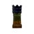 Antique French Glazed Ceramic Chimney Pot, 1890s For Sale - Image 4 of 9
