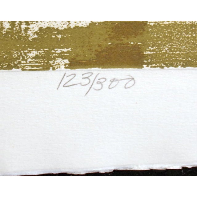 Paula Crane "Below Bright Angel" Signed & Numbered Art Etching of Canyons For Sale In Denver - Image 6 of 6