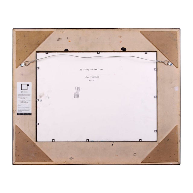 2020s Joe Mancuso "At Home on the Shore" Pastel Painting, Framed For Sale - Image 5 of 5