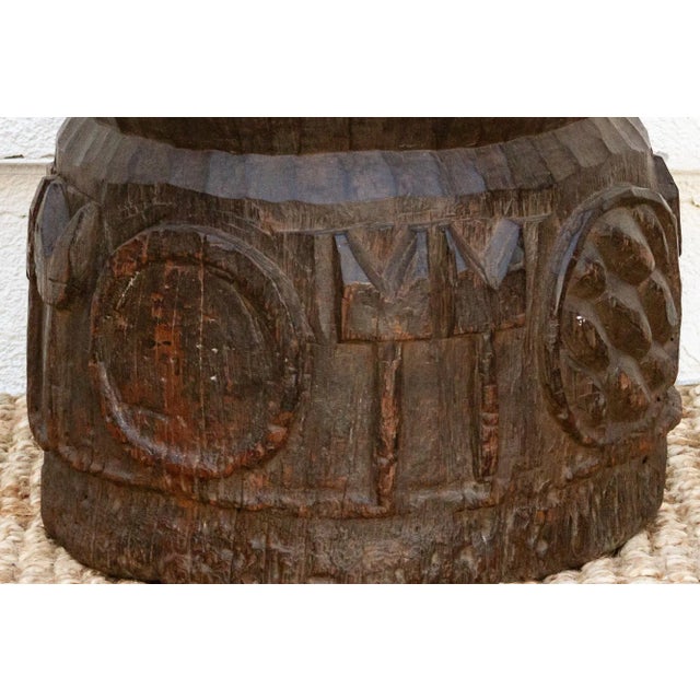 Antique Yoruba Shango African Stool For Sale - Image 4 of 11