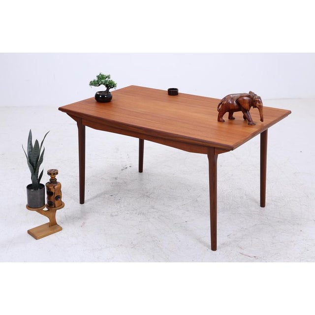 Mid-Century Danish Model 371 Boomerang Extendable Dining Table in Teak by Alfred Christensen, 1960s For Sale - Image 16 of 16