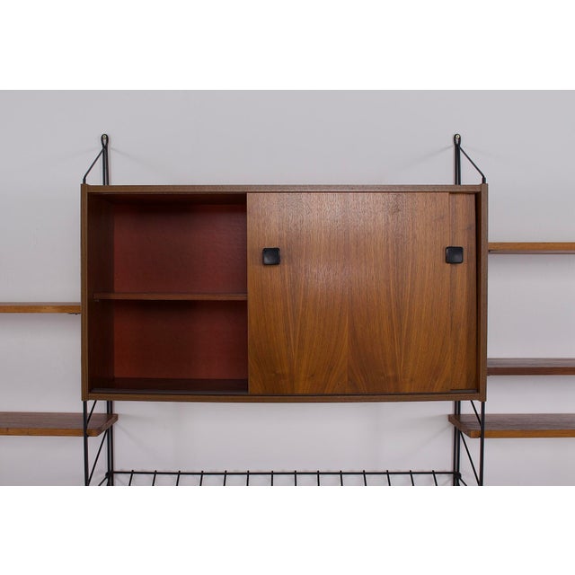 Modern Modern Teak Wall Shelf, 1960s For Sale - Image 3 of 11