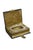 Antique embossed leather book album with a secret / hidden compartment, aka bookcase or stash box. Dimensions: 5.25" x 4"...
