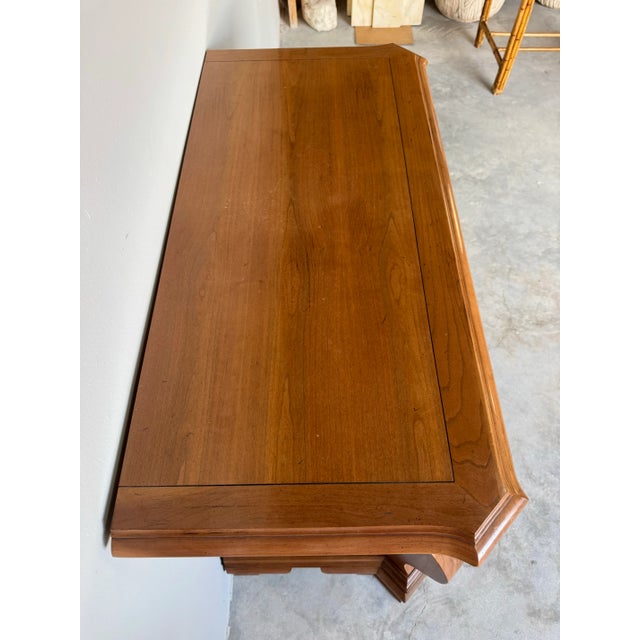 Vintage Century Furniture Three Drawers Bombe Chest For Sale - Image 4 of 12