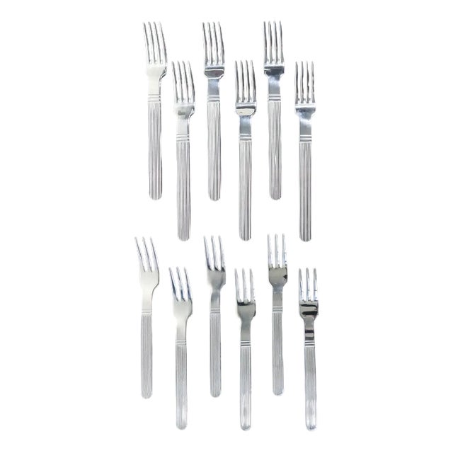 Forks by Arthur Krupp, Set of 12 For Sale
