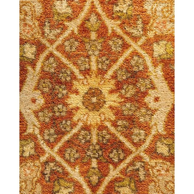 Traditional Mogul, One-of-a-Kind Hand-Knotted Area Rug in Brown, 8' 2" x 10' 7" For Sale - Image 3 of 8
