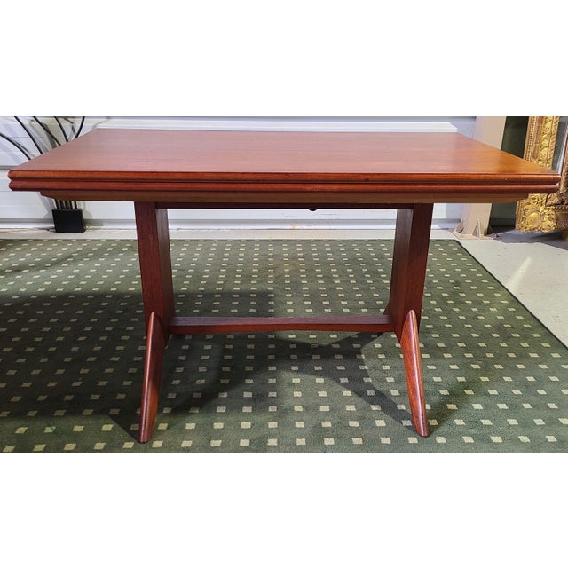 Rosewood Mechanism Dining Table from Wilhelm Renz, 1950s For Sale - Image 6 of 13