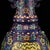 Metal Monumental Vintage Chinese Cloisonné Enamel "Cranes & Bamboo" Vase - 3940g, 40cm For Sale - Image 7 of 9