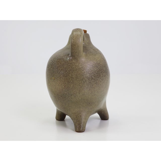 Brutalist French Anthropomorphic Ceramic Sculpture by Max Idlas, France, 1970 For Sale - Image 3 of 7