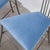 1950s Martini Chairs With Blue Velvet Seats and Sculptural Metal Frames — A Pair For Sale - Image 4 of 8