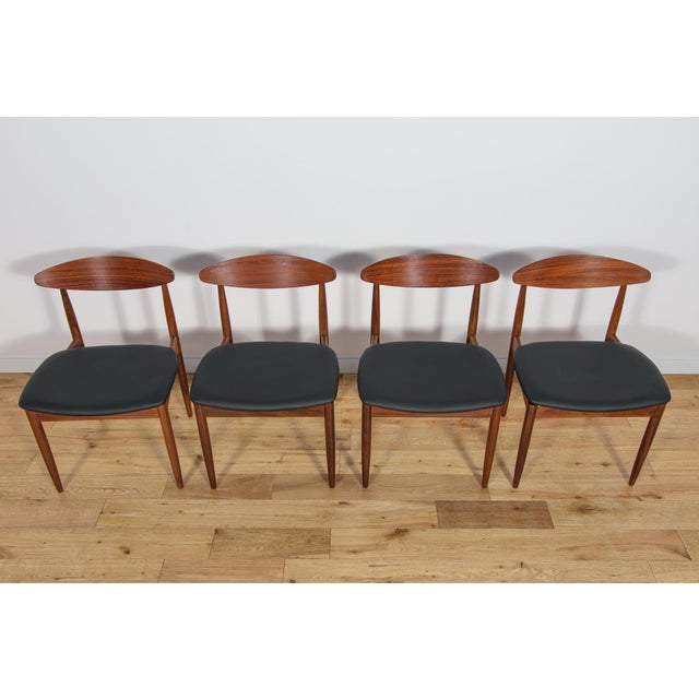 Mid-Century Modern Teak Dining Chairs by Ib Kofod Larsen for G-Plan, 1960s, Set of 4 For Sale - Image 4 of 18