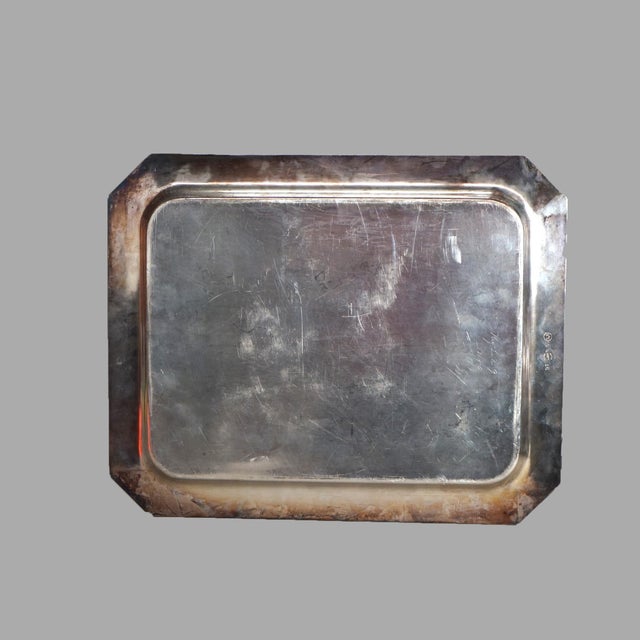 Antique Five Piece Figural Reed & Barton Figural Silver Plated Tea Set. Footed with Foliate Engraving, C1890. Measures -...