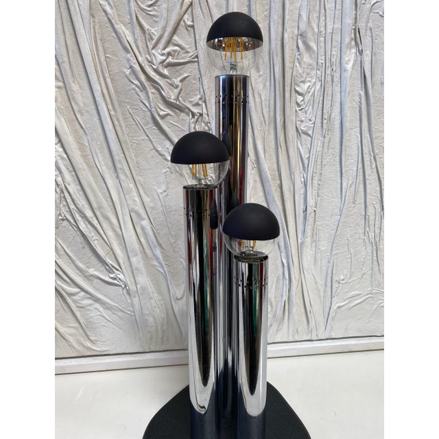 1970s Italian Space Age Reggiani Illuminazione Lamp For Sale - Image 9 of 11