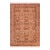 Shabby Chic 1990's Pak-Persian Taupe/Rust Wool Rug - 6'2'' X 9'1'' For Sale