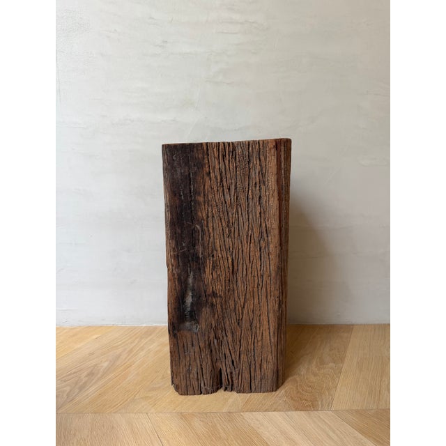 Late 20th Century Primitive Industrial Column For Sale - Image 4 of 5