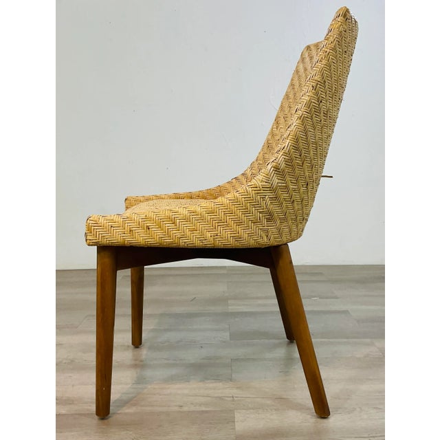 Made Goods Organic Modern Natural Flat Rattan Gabriel Side Chair For Sale In Atlanta - Image 6 of 6