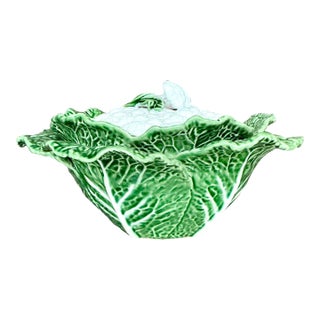 Vintage Regency Portuguese Cauliflower Tureen For Sale