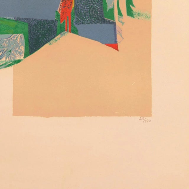 Modern 'Blue Fish' by Roger Bezombes, Musee National d'Art Moderne, Grand Prix De Rome, Salon d'Automne For Sale - Image 3 of 10