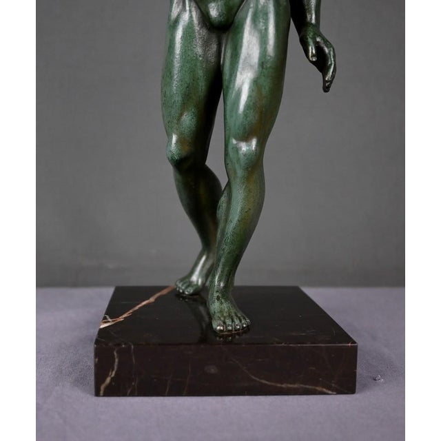 Unknown, Sculpture Victory, 1920s, Spelter Babbitt For Sale - Image 18 of 18