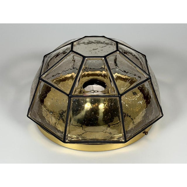 Ceiling Lamp from Glashütte Limburg, Germany, 1960s-1970s For Sale - Image 4 of 18