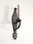 Metal Vintage Spanish Brutalist Wrought Iron Wall Sconce, 1960s For Sale - Image 7 of 13