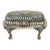 Vintage F B Rogers Silver Co Roll Top Baroque Butter Dish With Lion Mask Feet and Glass Liner For Sale