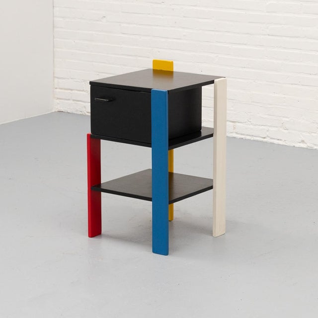 Side Table in the style of Rietveld, 1980s For Sale - Image 16 of 16