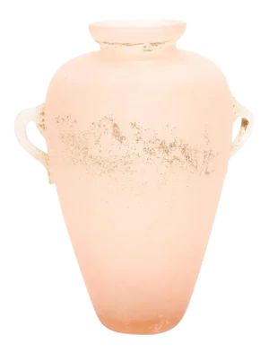 Mid 20th Century Italian Scavo Glass Roman Style Vase