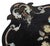 Victorian Black Lacquered Mother of Pearl Table For Sale - Image 4 of 8