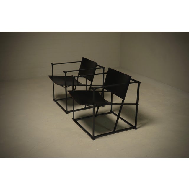 Model FM60 Lounge Chairs by Radboud van Beekum for Pastoe, 1980s, Set of 2 For Sale - Image 6 of 13