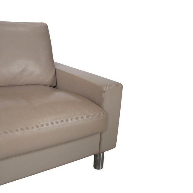 Modern Erpo CL 500 Three-Seater Sofa in Leather For Sale - Image 3 of 12
