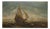Gustave Helinck, Sailing Ships, 1880s, Oil on Wood Panel For Sale