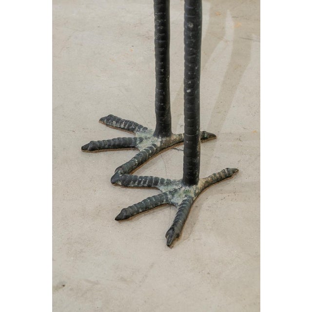 Unknown, Large Herons, 1950s, Bronze, Set of 2 For Sale - Image 6 of 10