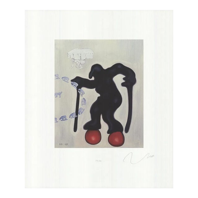 JORG IMMENDORF Untitled (Hui Gui), 1995 - Signed For Sale