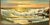 Listed Artist William Hoffman X Large Gold Gilt Framed Sunset Seascape 1970 For Sale - Image 9 of 18